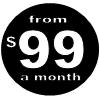 Membership plans from $99 to $499 a month
